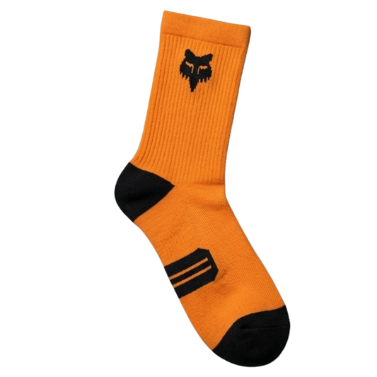 CALCETA FOX RANGER 6" NARANJA S/M