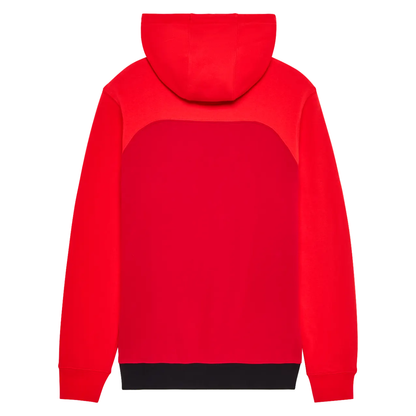 SUDADERA FOX PANELED PULLOVER  ROJO