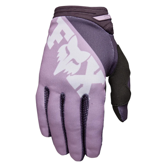 GUANTES FOX 180 RAID NIÑA LILA