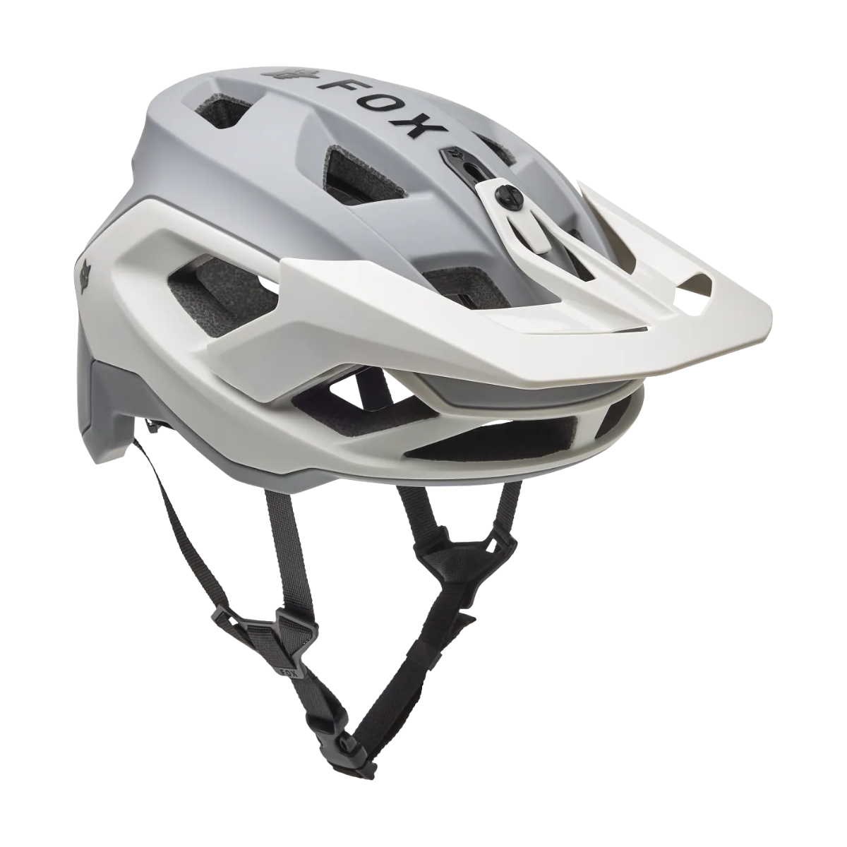 CASCO FOX SPEEDFRAME 5050 GRIS CLARO GRANDE (59-63 CM)