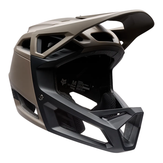 CASCO FOX PROFRAME SOLID CE CAFÉ MEDIANA (55-59 CM)