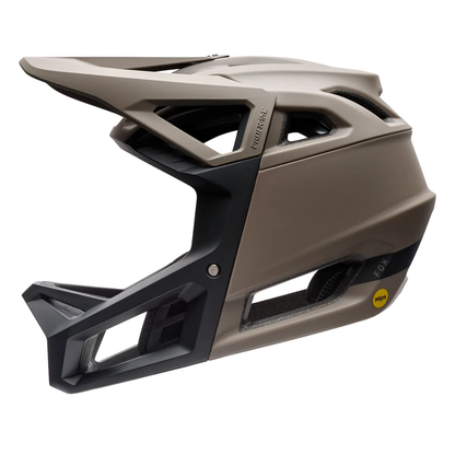 CASCO FOX PROFRAME SOLID CE CAFÉ MEDIANA (55-59 CM)