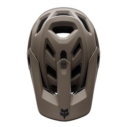 CASCO FOX PROFRAME SOLID CE CAFÉ MEDIANA (55-59 CM)