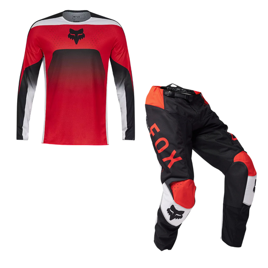 KIT FOX DIVIDER ROJO PANT 30/ JERSEY M