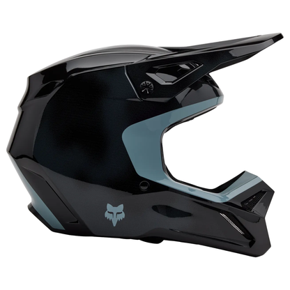CASCO FOX V1 TAUNT NEGRO MEDIANO (57-58 CM)