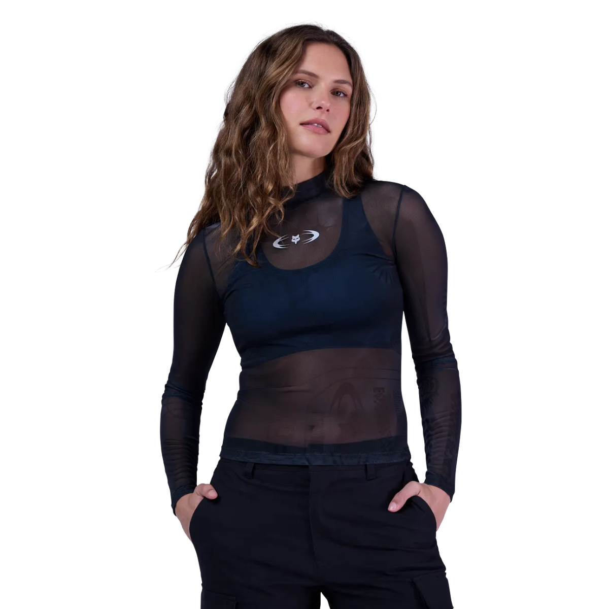 PLAYERA FOX IMAGE COSMO  MUJER GRIS