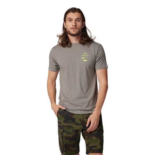 PLAYERA FOX  RACE 1 GRIS
