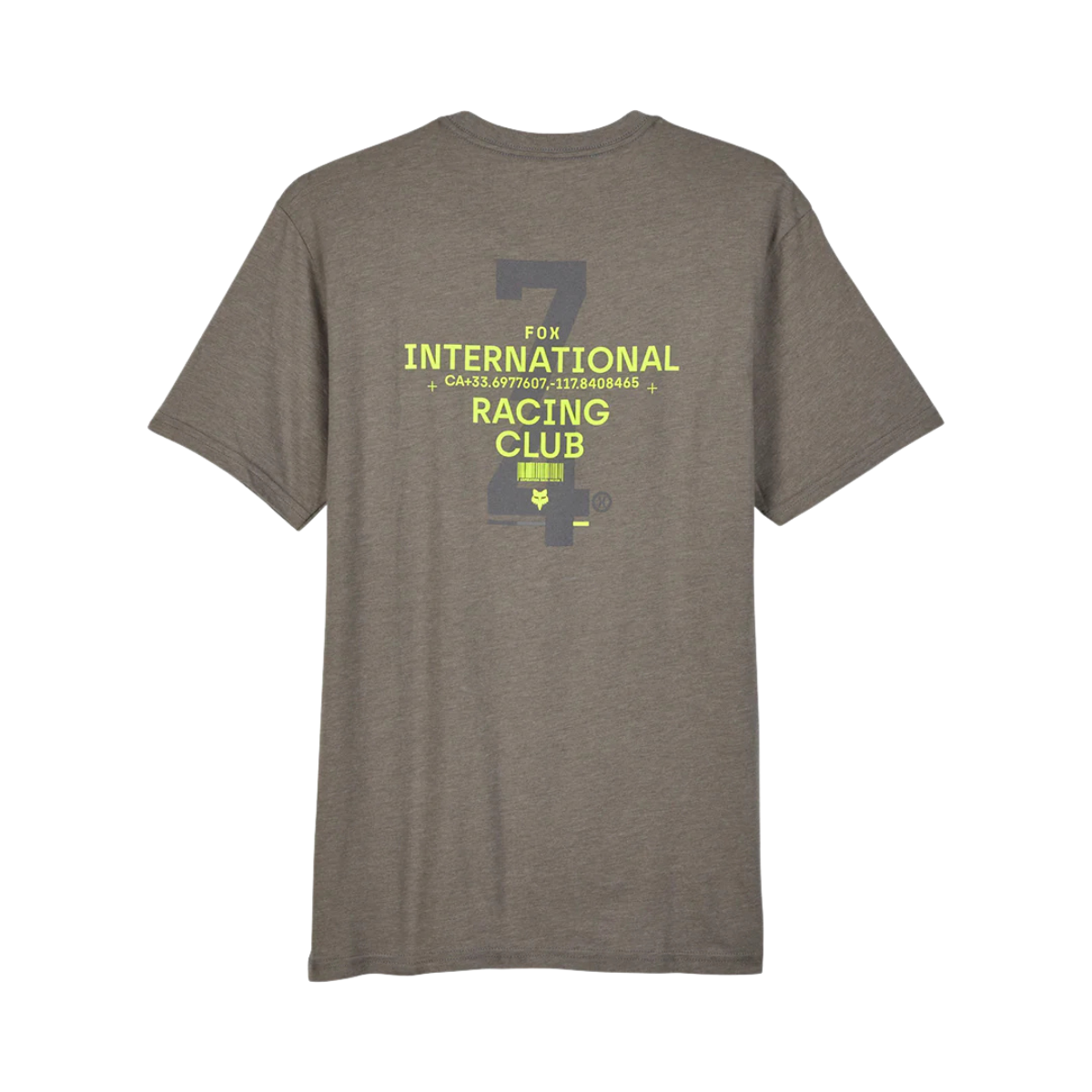PLAYERA FOX  RACE 1 GRIS