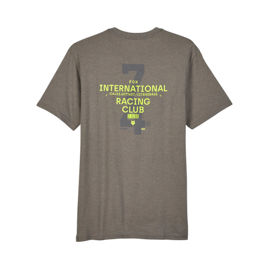 PLAYERA FOX  RACE 1 GRIS