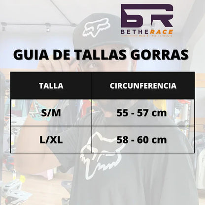 GORRA FOX FLEXFIT TECH FOX HEAD ROJO