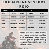 JERSEY FOX AIRLINE SENSORY ROJO