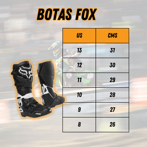 Botas Motocross Fox