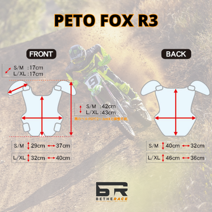 PETO FOX R3 NEGRO