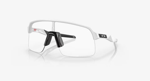 LENTES OAKLEY MATTE WHITE CLEAR PHOTO