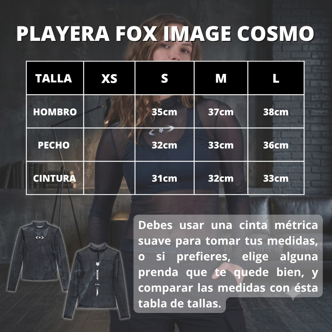 PLAYERA FOX IMAGE COSMO  MUJER GRIS