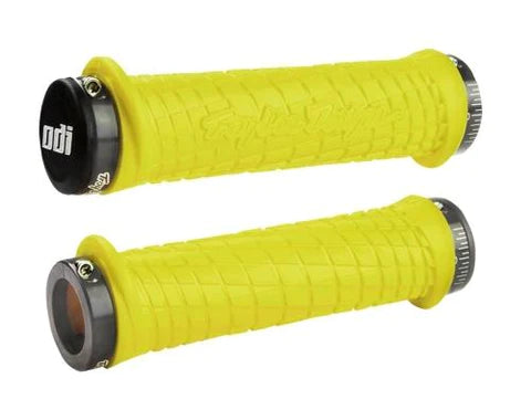 PUÑOS ODI TLD MTB LOCK ON AMARILLO GRAPHITE