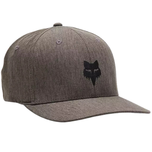 GORRA FOX FLEXFIT FOX HEAD NGO/GRIS