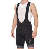 BIB SHORT 100% EXCEEDA NEGRO/GRIS