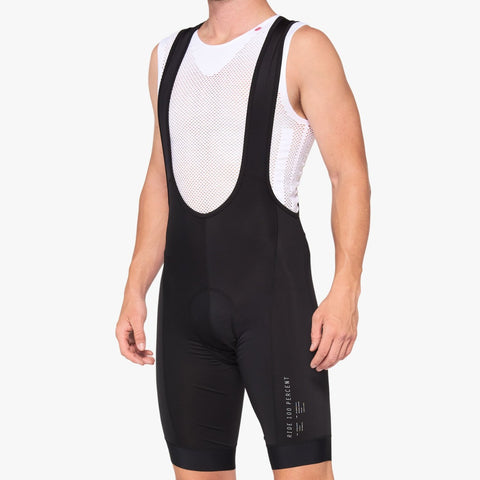 BIB SHORT 100% EXCEEDA NEGRO/BCO