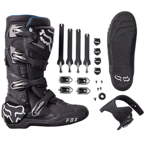 FOX Botas Moto Mujer Comp Negro Fox FOX