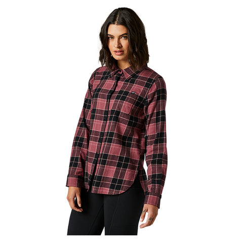 CAMISA FOX PINES DAMA MORADO