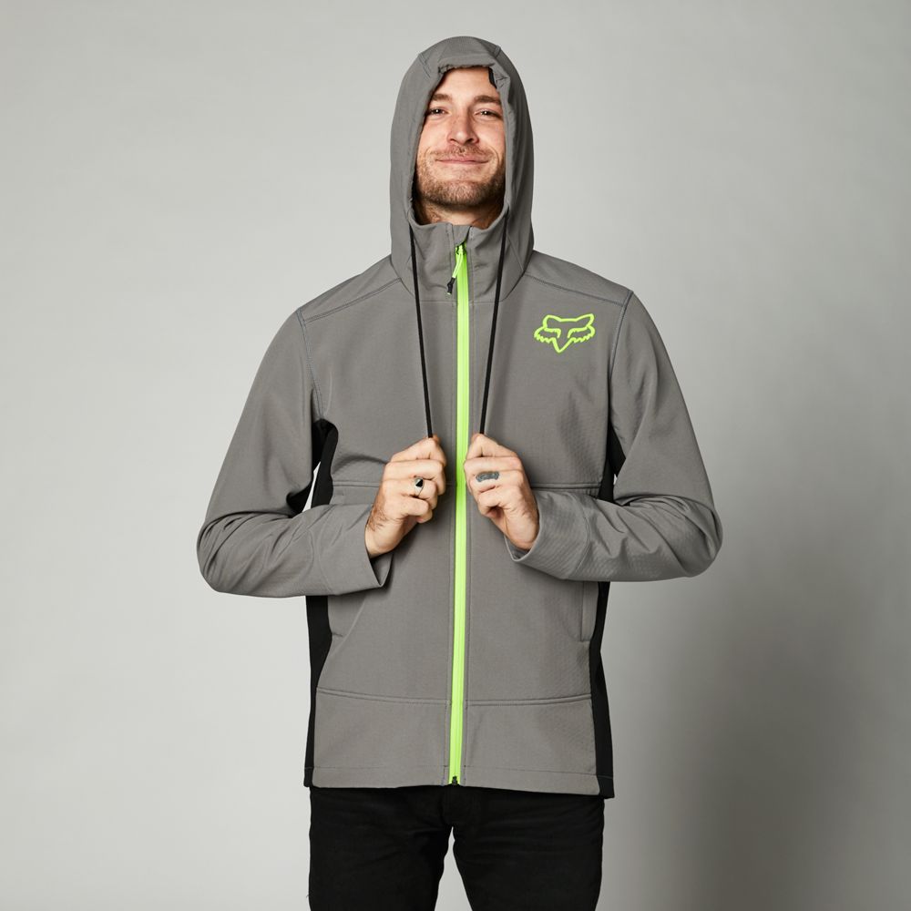 CHAMARRA FOX PIT GRIS