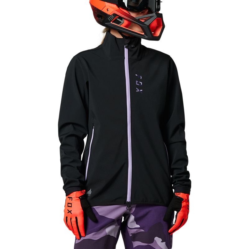 CHAMARRA FOX RANGER FIRE DAMA NEGRO
