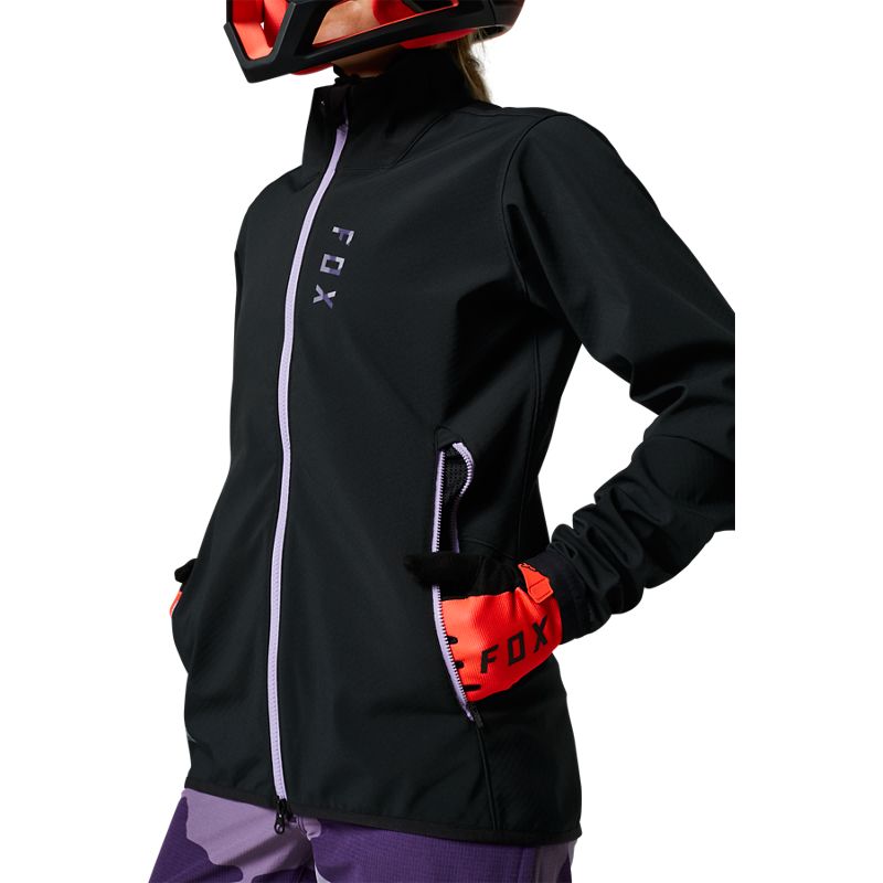 CHAMARRA FOX RANGER FIRE DAMA NEGRO