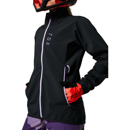 CHAMARRA FOX RANGER FIRE DAMA NEGRO