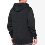 SUDADERA 100% SYNDICATE ZIP NEGRO/BLANCO