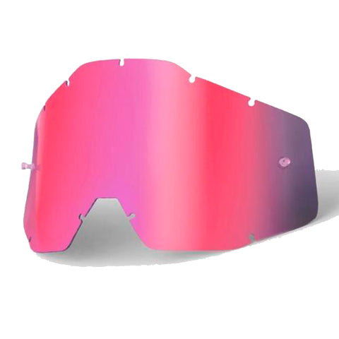 MICA 100% RACECRAFT/ACCURI/STRATA ANTI FOG ROSA