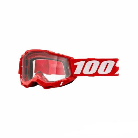 GOGGLES 100% ACCURI 2 OTG ROJO MICA CLARA