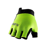 GUANTES 100% EXCEEDA GEL CORTOS AMARILLO FLUORSCENTE