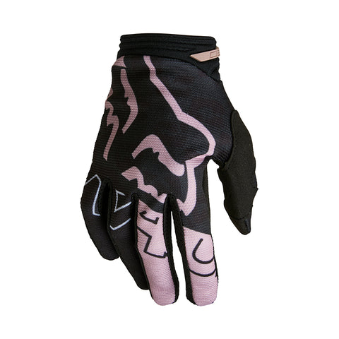 GUANTES FOX 180 SKEW DAMA NEGRO/ROSA