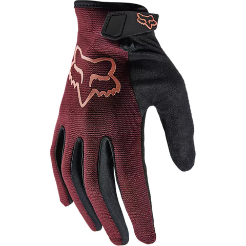 GUANTES FOX DAMA RANGER VINO