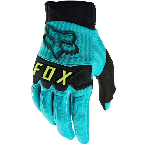 GUANTES FOX DIRTPAW TURQUESA