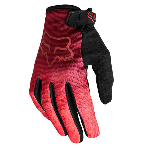 GUANTES FOX RANGER LUNAR DAMA ROJO