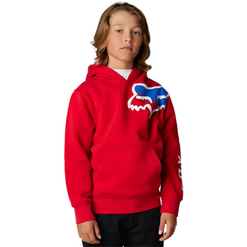 SUDADERA FOX NIÑO TOXSYK ROJO – BE THE RACE