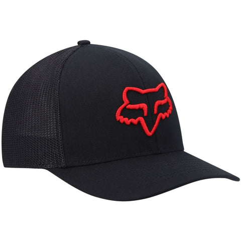 GORRA FOX FLEXFIT TESTED NEGRO/ROJO