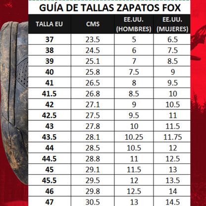 ZAPATOS MTB FOX UNION FLAT NEGRO