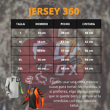 JERSEY FOX 360 DIER NARANJA