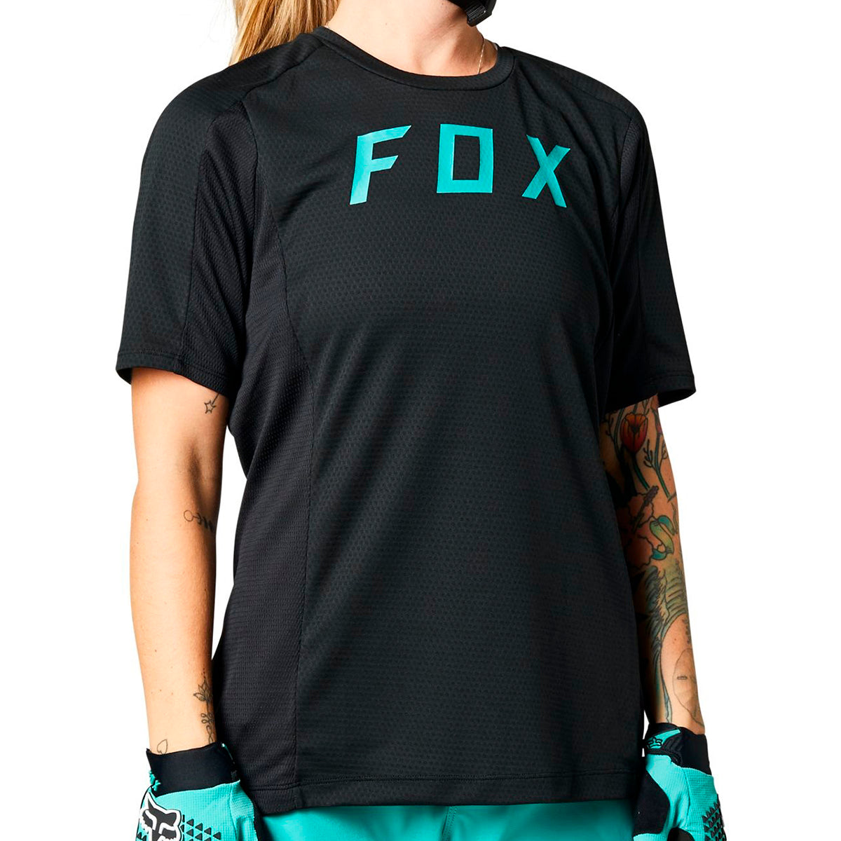 JERSEY FOX DEFEND DAMA NEGRO EXTRA CHICA
