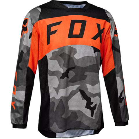 JERSEY NIÑO FOX 180 BNKR CAMO GRIS