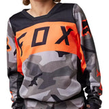 JERSEY NIÑO FOX 180 BNKR CAMO GRIS