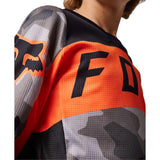 JERSEY NIÑO FOX 180 BNKR CAMO GRIS