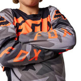 JERSEY NIÑO FOX 180 BNKR CAMO GRIS