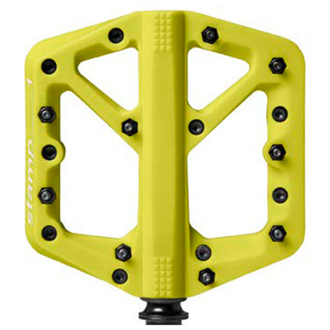 PEDALES CRANKBROTHERS STAMP 1  VERDE CITRICO