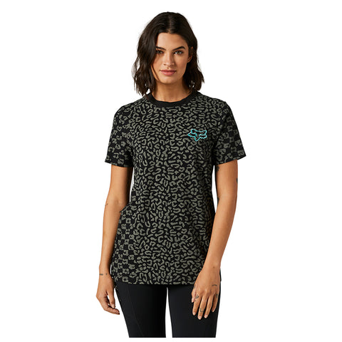 PLAYERA FOX CHEETAH CHECK NEGRO