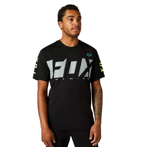 PLAYERA FOX TECH RKANE NEGRO