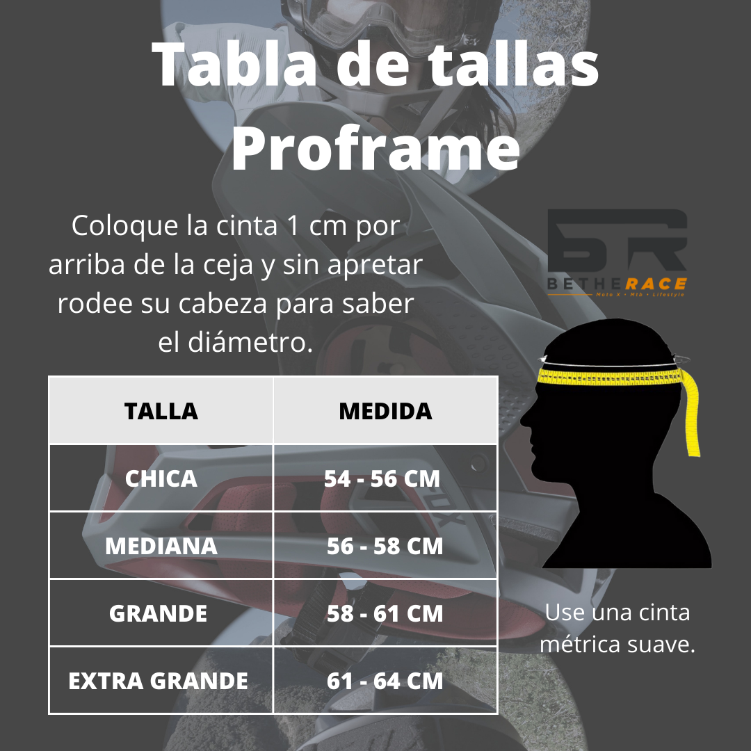 CASCO FOX PROFRAME RIZER CE NARANJA MEDIANA